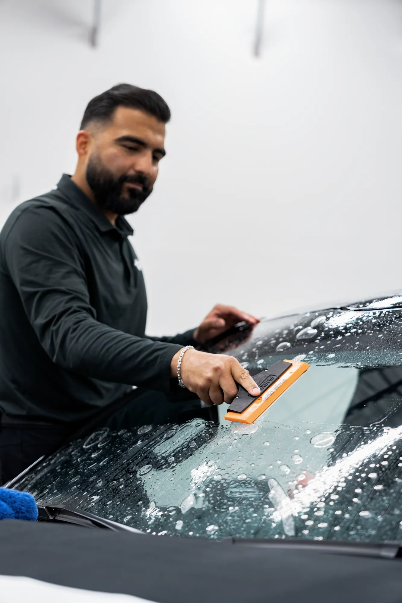 Windshield protection application