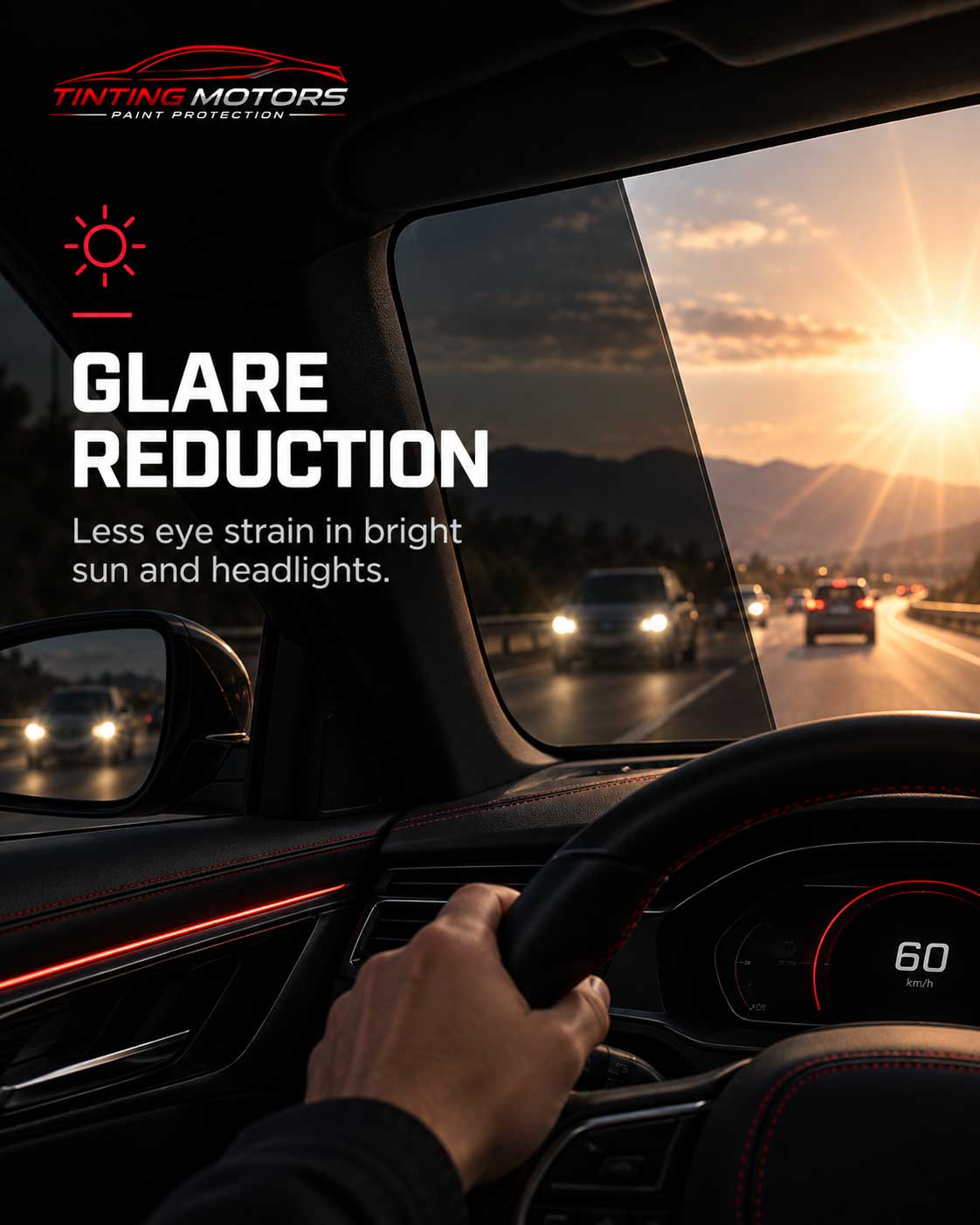 Glare reduction