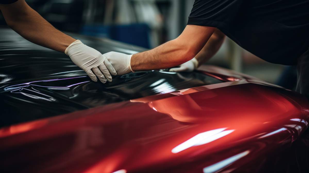 Paint protection film installation in Amityville NY